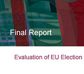 Release of Final Report Evaluation of EU Election Observation Activities 